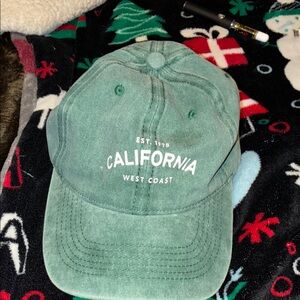 SHEIN Green California Cap